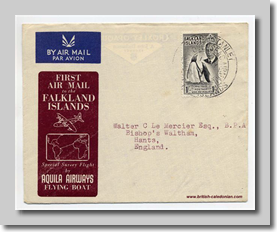 Falklands to UK